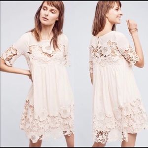 Anthropologie Holding Horses Magnolia Lace Dress